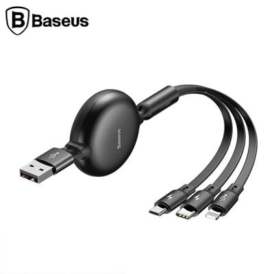 Baseus Little Octopus 3in1 Type-C+iPhone+Mikro USB Şarj Kablosu 1.2mt