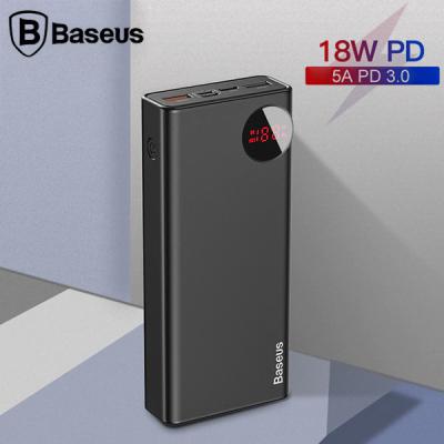 Baseus Mulight Type-C PD3.0 Hızlı Şarj PowerBank 20000mAh