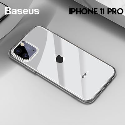 Baseus Simplicity iPhone 11 Pro 5.8 (2019) Şeffaf Gel Silikon Kılıf
