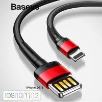 Baseus Special Edition iPhone Halat USB Hızlı Şarj Kablosu 1mt 2.4A (CALKLF-G09)