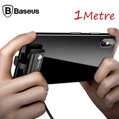 Baseus Suction Cup 1mt 2.4a Hızlı iPhone için Oyuncu Usb Kablosu