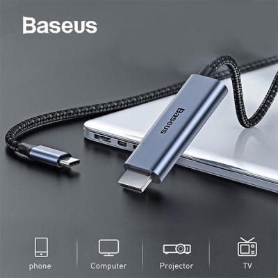 Baseus Type-C to HDMI 4K 60Hz FHD HDMI Kablosu 60W PD Şarj Desteği