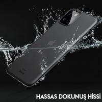 Baseus Wing Case iPhone 11 Pro Max 6.5 2019 Ultra İnce Lux Mat Şeffaf Kılıf