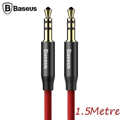 Baseus Yiven M30 3.5mm Kablo Halat Aux Ses Kablosu (1.5 METRE)