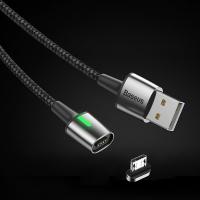 Baseus Zinc Magnetic Manyetik Android Mikro USB Şarj Kablo Başlık