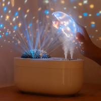 Çocuk Odası İçin Hava Nemlendirici Buhar Makinası Led Işıklı 