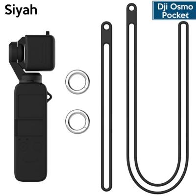 Dji Osmo Gimbal Pocket Koruyucu Silikon Kılıf+El Boyun Strap Askı
