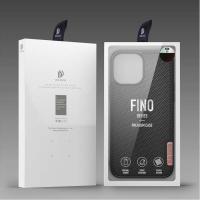 Dux Ducis Fino iPhone 13 6.1 Premium Dokuma Silikon Kılıf
