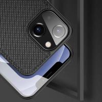 Dux Ducis Fino Serisi iPhone 13 Mini 5.4inç Kılıf Premium Dokuma Silikon Kılıf