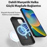 Dux Ducis Grit iPhone 14 6.1 Premium MagSafe Uyumlu Kılıf