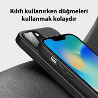 Dux Ducis Grit iPhone 14 6.1 Premium MagSafe Uyumlu Kılıf