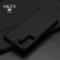 Dux Ducis Samsung Galaxy S21 Plus Kapaklı Flip Cover Kılıf Skinpro