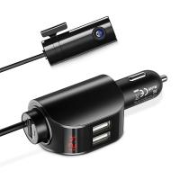 Floveme 3.1A Çift USB Dijital Ekran Çakmaklık Araç Şarj Cihazı