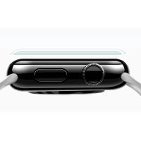Gor Apple Watch 4 40mm 3D Kavisli Darbe Emici Ekran Koruyucu 2′li Full Kaplama