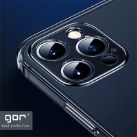 GOR iPhone 12 Mini 5.4 inch Kamera Korumalı Şeffaf Silikon Kılıf