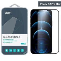 GOR iPhone 12 Pro Max 9D Tempered Full Cam Ekran Koruyucu Hardening
