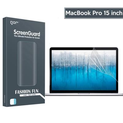 GOR MacBook Pro 15 inç için Darbe Emici Ekran Koruyucu