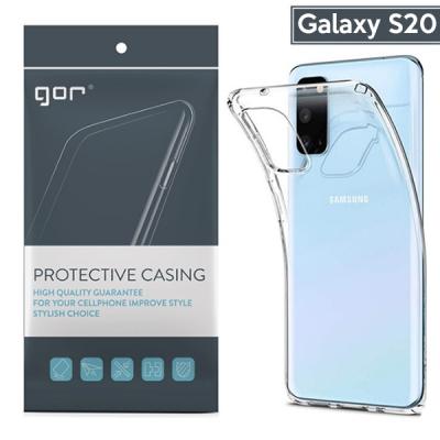 GOR Samsung Galaxy S20 Kamera Korumalı Ultra İnce Kılıf