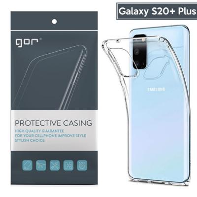 GOR Samsung Galaxy S20+ Plus Kamera Korumalı Ultra İnce Kılıf