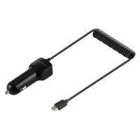 Haweel 5v 3.1a Hızlı Araç Şarjı + Spiral USB Type-C Kablosu