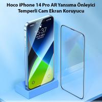 Hoco iPhone 14 Pro AR Yansıma Önleme Temperli Cam Ekran Koruyucu