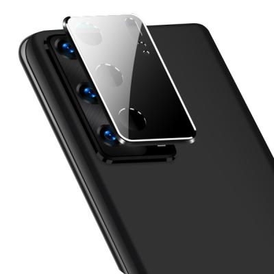 Huawei P40 Kamera Koruma Camı + Metal Lens Koruyucu Full Set