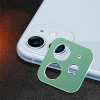iPhone 11 6.1 3D Metal Kamera Lens Koruyucu Çerçeve