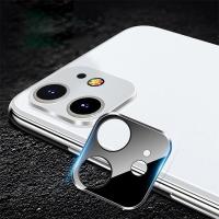 iPhone 11 (6.1 inç) 2019 3D Kamera Koruyucu Cam+Metal Lens