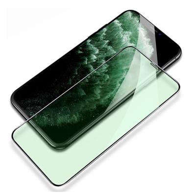 iPhone 11 Pro Anti-Blue Green Göz Koruma Full Ekran Koruyucu Tempered
