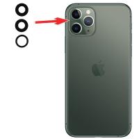 iPhone 11 Pro Max için Arka Kamera Camı Lens (1 Adet)