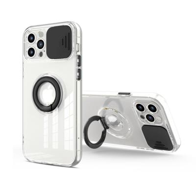 iPhone 11 Pro Max Sürgülü Kamera Lens Koruma Yüzük Silikon Kılıf