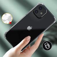 iPhone 12 Mini  5.4 Anti-Drop Silikon  Shockproof Şeffaf  Kılıf