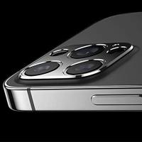 iPhone 12 Pro için 3D Metal Kamera Lens Koruyucu Çerçeve