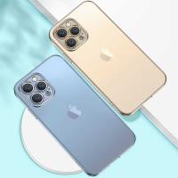 iPhone 13 Pro Max Renkli Şeffaf Kamera Korumalı Silikon Kılıf