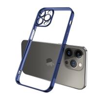 iPhone 13 Pro Renkli Kenar Fashion Lazer Çerçeveli Silikon Kılıf