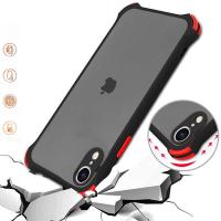 iPhone XR 6.1 inç Shockproof Kamera Korumalı Darbe Emici Kılıf