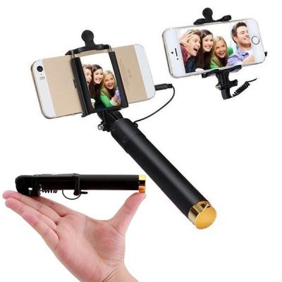 Kablolu Mini Özçekim Selfie Çubuğu - Maksimum 80cm
