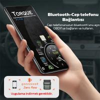 KUULAA ELM327 V1.5 Bluetooth 4.0 Gelişmiş OBD2 Araç Tarayıcı