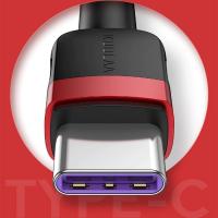 KUULAA USB Type-C 3A Şarj USB Kısa Hızlı Şarj Kablosu (50 CM)