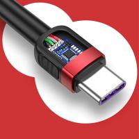 KUULAA USB Type-C 3A Şarj USB Uzun Hızlı Şarj Kablosu (2 Metre)
