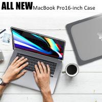 MacBook Pro 16 inç A2141 (2019) Şeffaf Standlı Koruyucu Kılıf