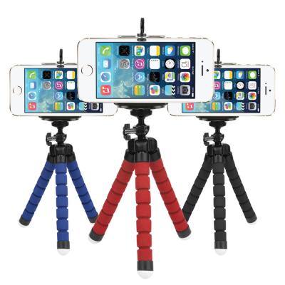 Mini Esnek Ahtapot Telefon Tripodu Selfie Masa Üstü Standı