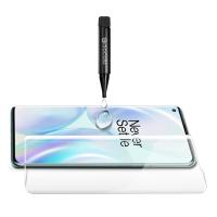 OnePlus 8 Full UV Liquid+UV Işık 3D Kırılmaz Cam Ekran Koruyucu