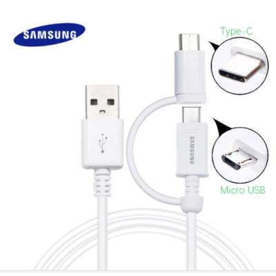 Samsung 2in1 Mikro USB to Type-C Dönüştürücü Çevirici USB Kablo