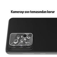 Samsung Galaxy A52 Tempered Kırılmaz Cam Kamera Lens Koruyucu