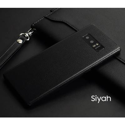 Samsung Galaxy Note 8 Deri Görünümlü Arka&Yan Kaplama Sticker