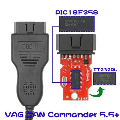 VAG CAN Commander 5.5+ Pin Reader 3.9 Beta Teşhis Tarayıcı Aracı (VW,Skoda)