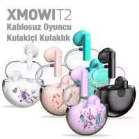 Xmowi T2 Bluetooth 5.0 Kablosuz Kulaklık Kulakiçi Oyuncu Kulaklığı