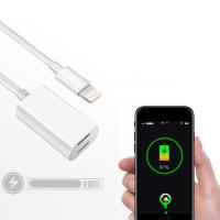 Y Cable iPhone Lightning USB Kulaklık+Şarj Çoklayıcı Adaptör